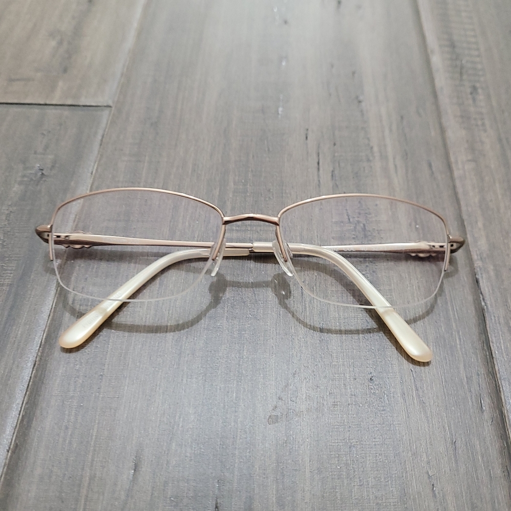 Titanium 220 T220-02 COL 40 Eyeglasses Frame Half Rim 52x17-135